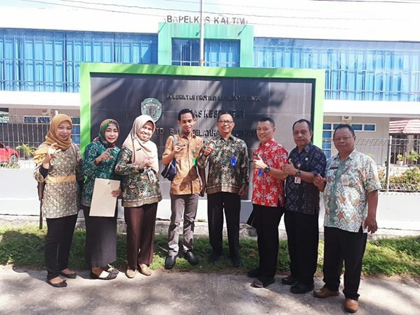 BKPSDM Koordinasi ke Bapelkes Samarinda untuk Bimtek Bidan
